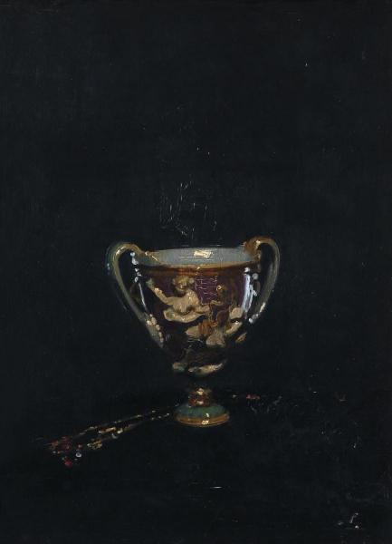 The Canticelli Vase (the Wedgwood Bowl Or China Cup And Necklace) by Sir William Nicholson