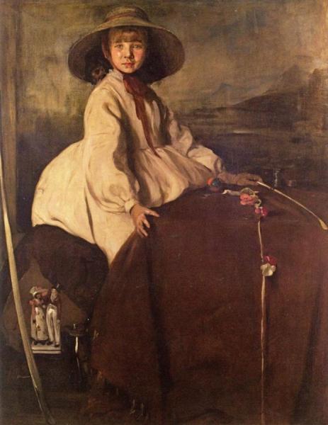 The Little Shopkeeper by Sir William Nicholson