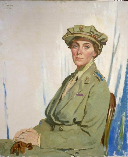 Dame Helen Gwynne-vaughan by Sir William Orpen