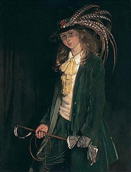 Gardenia St George With Riding Crop by Sir William Orpen