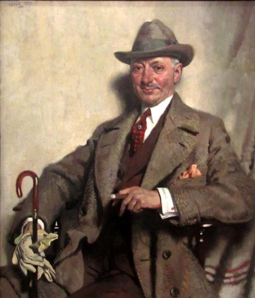 Jacob Epstein by Sir William Orpen