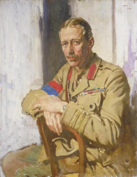 Lieut-col A N Lee, Dso, Obe, Td, Censor In France Of Paintings And Drawings By Artists At The Front by Sir William Orpen