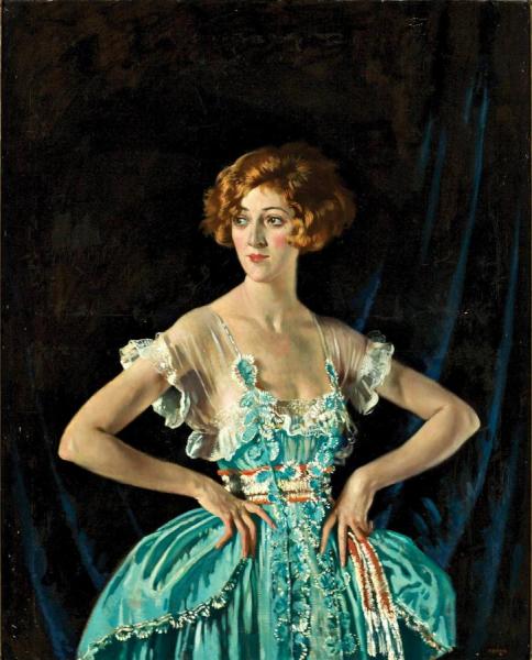Mrs. Ruby Melville by Sir William Orpen