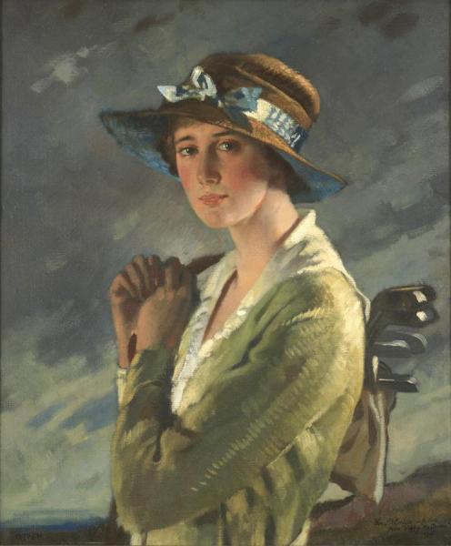 Portrait Of Dolly Stiles by Sir William Orpen