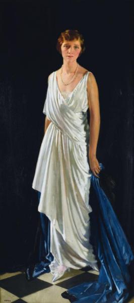 Portrait Of Mrs. Oscar Lewisohn (nee Edna May) by Sir William Orpen
