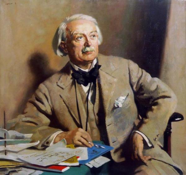 Portrait Of The Rt. Hon. David Lloyd George by Sir William Orpen Oil Painting Reproductions