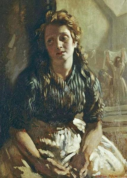 Resting by Sir William Orpen