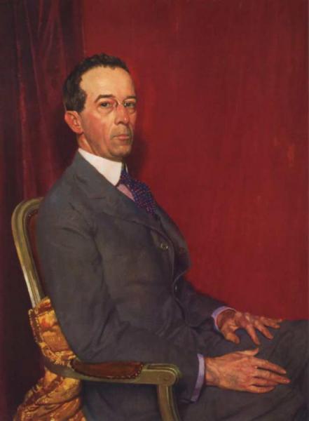 Robert Sterling Clark by Sir William Orpen