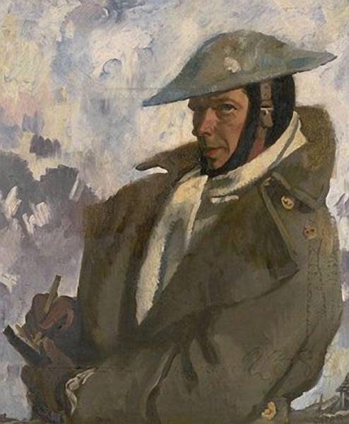 Self Portrait In Uniform by Sir William Orpen