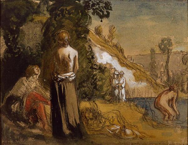 Study For 'the Bathers' by Sir William Orpen