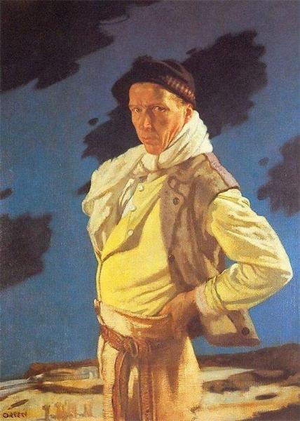 The Man From Aran by Sir William Orpen Oil Painting Reproductions