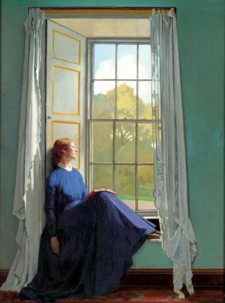 The Window Seat by Sir William Orpen