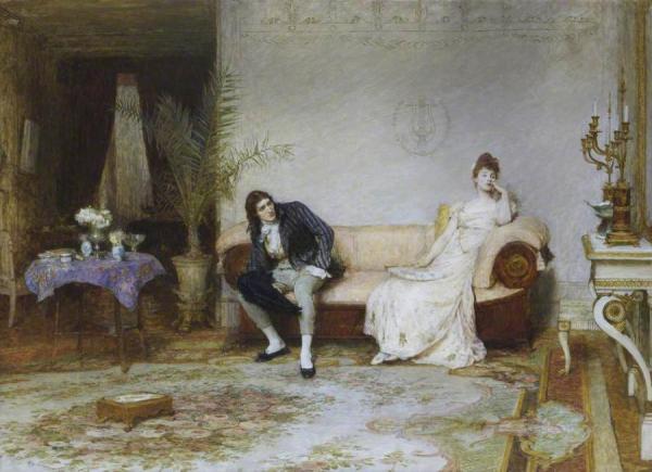 Enigma by Sir William Quiller Orchardson Oil Painting Reproductions
