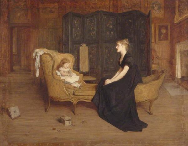 Her Idol by Sir William Quiller Orchardson Oil Painting Reproductions