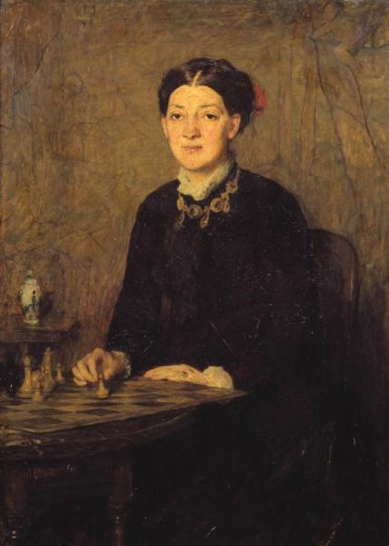 Mrs Charles Moxon by Sir William Quiller Orchardson
