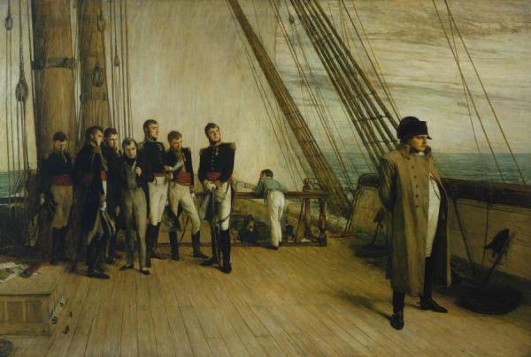Napoleon On Board The Bellerophon by Sir William Quiller Orchardson Oil Painting Reproductions