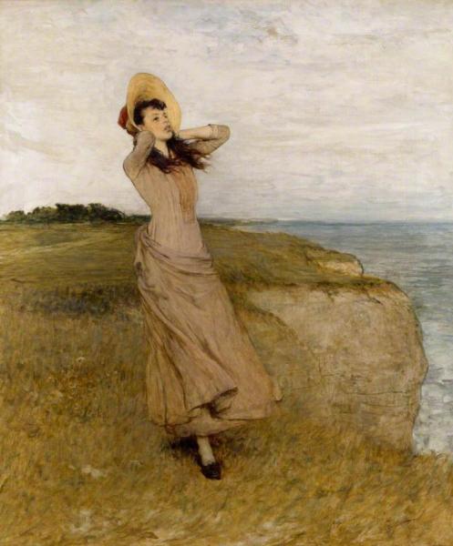 On The North Foreland by Sir William Quiller Orchardson