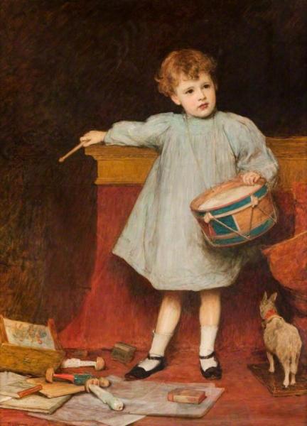 Portrait Of A Child by Sir William Quiller Orchardson