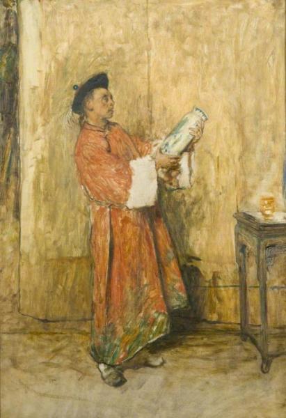 The Connoisseur by Sir William Quiller Orchardson