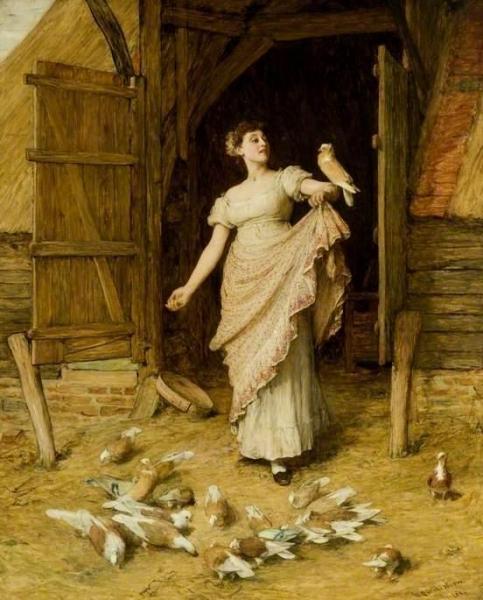 The Farmer's Daughter by Sir William Quiller Orchardson