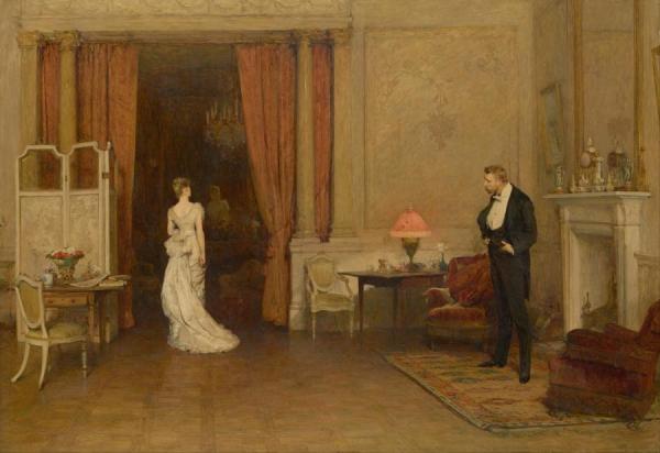 The First Cloud by Sir William Quiller Orchardson