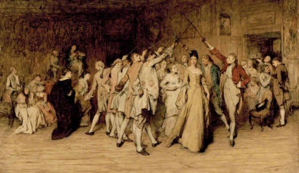 Sir William Quiller Orchardson The Queen Of The Swords