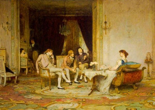 The Rivals by Sir William Quiller Orchardson