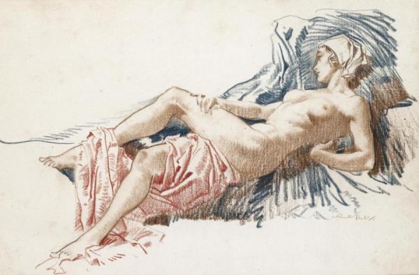 Adrienne by Sir William Russell Flint