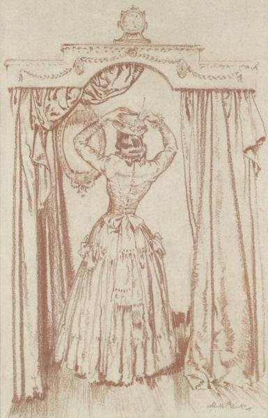 Alberta by Sir William Russell Flint Oil Painting Reproductions