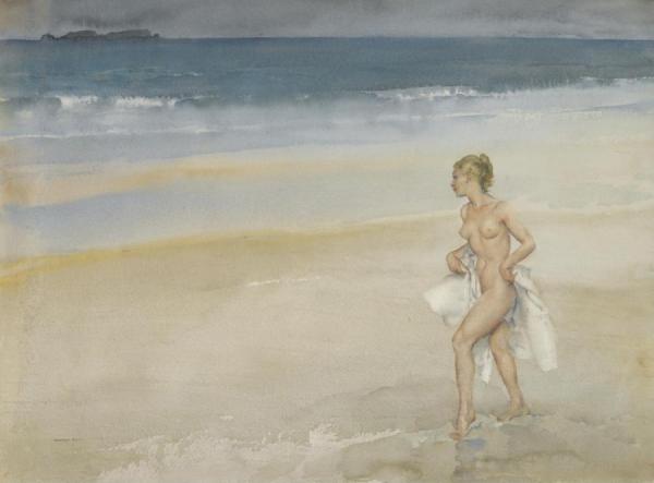 Annabel At Parame by Sir William Russell Flint