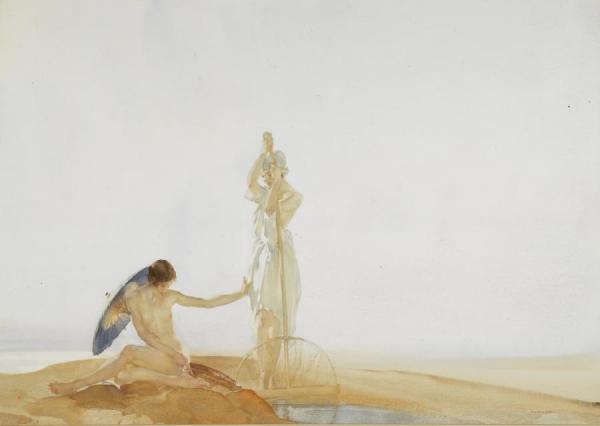 Daughters Of The Morning by Sir William Russell Flint