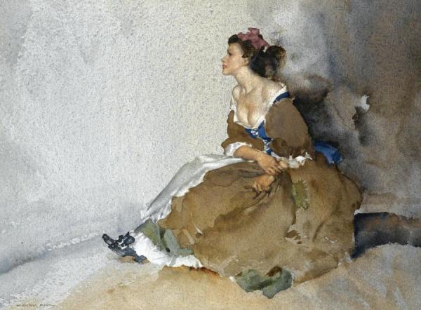 Dilys by Sir William Russell Flint