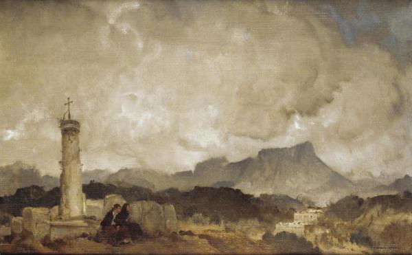 Distant Festivities by Sir William Russell Flint