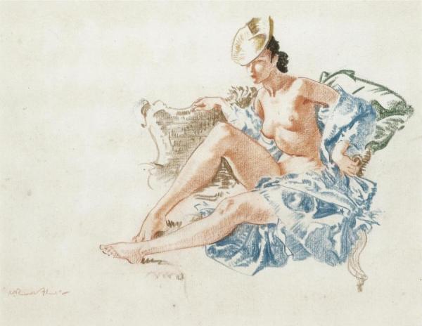 Experiment In Flippancy by Sir William Russell Flint