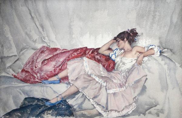Girl From Orio by Sir William Russell Flint