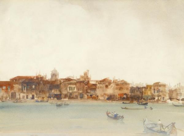 Lesser Venice by Sir William Russell Flint