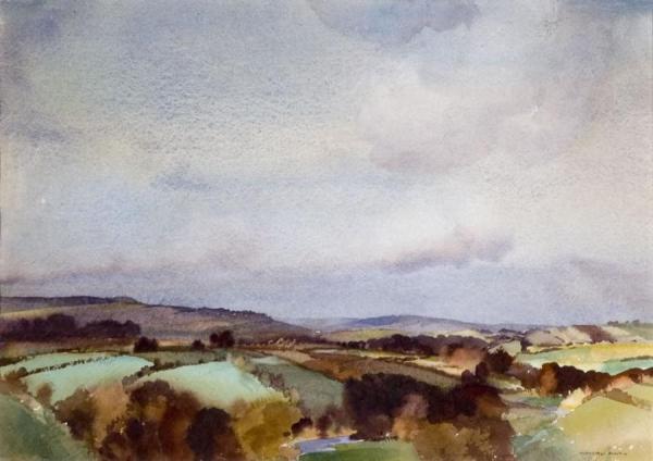Looking Towards Dartmoor by Sir William Russell Flint
