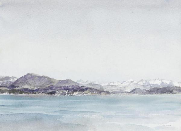 Paysage by Sir William Russell Flint Oil Painting Reproductions