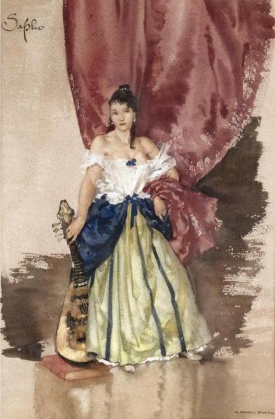 Sappho by Sir William Russell Flint