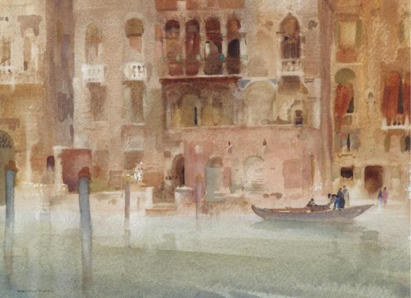 Souvenir Of Venice by Sir William Russell Flint Oil Painting Reproductions