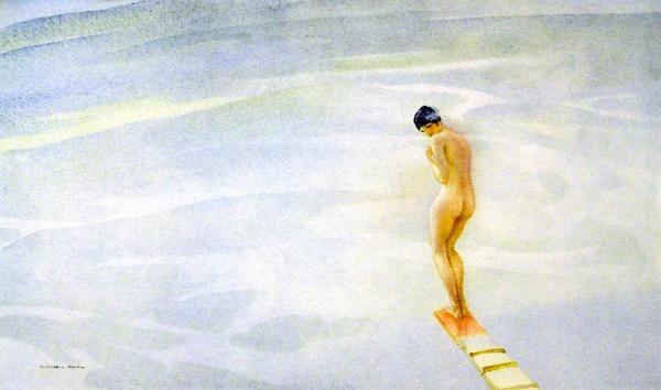 Springboard by Sir William Russell Flint