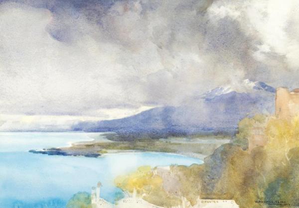 Taormina by Sir William Russell Flint