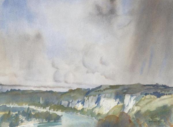 The Bend On The Seine by Sir William Russell Flint