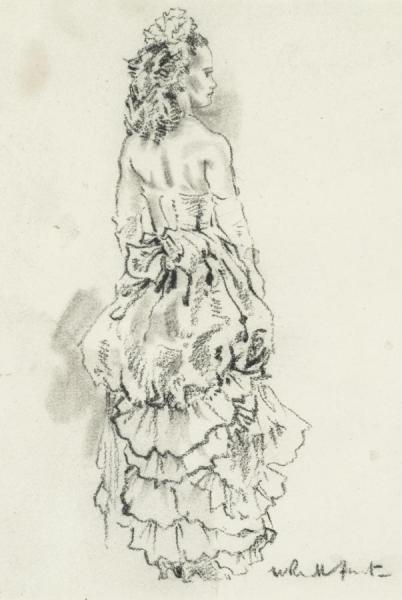 The Dancer by Sir William Russell Flint