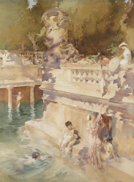 The Hedonists by Sir William Russell Flint