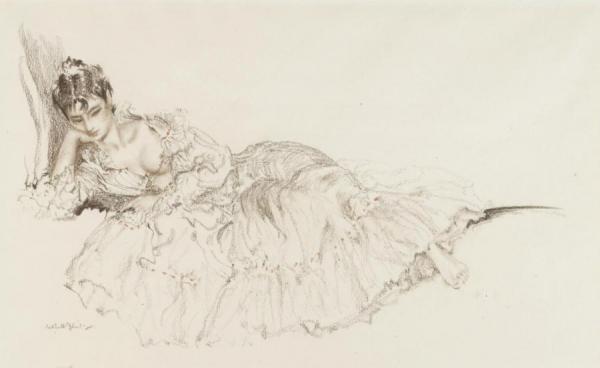 The Minx by Sir William Russell Flint Oil Painting Reproductions