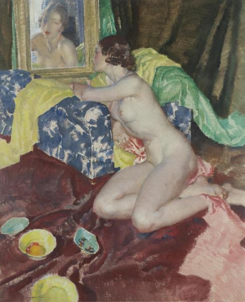 The Mirror by Sir William Russell Flint