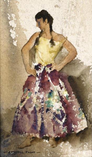 The Pink Room by Sir William Russell Flint