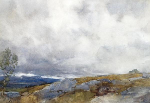 The Silence Of The Moor by Sir William Russell Flint