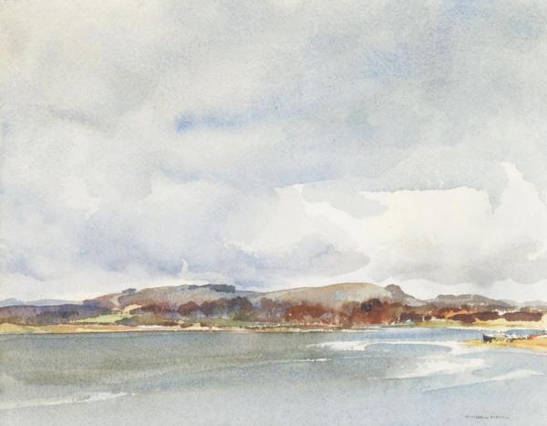 Wind And Rain, Dell Quay by Sir William Russell Flint